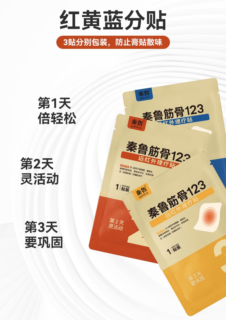 秦魯筋骨123遠紅外理療貼廠家